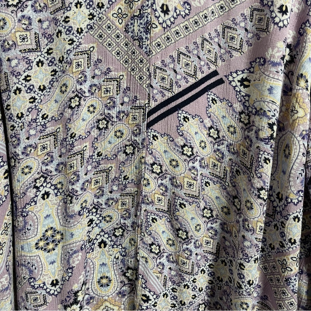 Zac & Rachel Floral Bell Sleeve Embroidered Blouse Women’s Size 3X - Picture 5 of 7